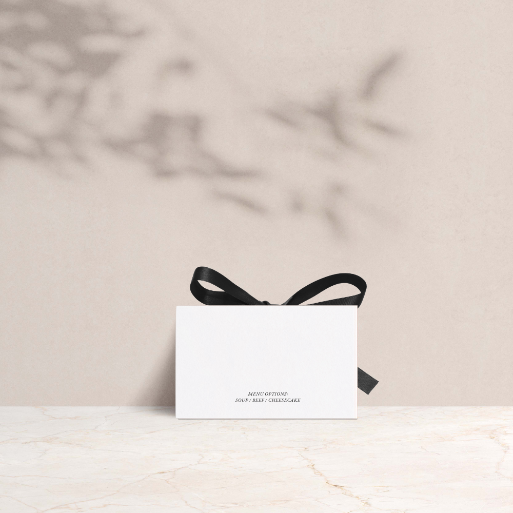 Rhea Wedding Tent Fold Place Cards