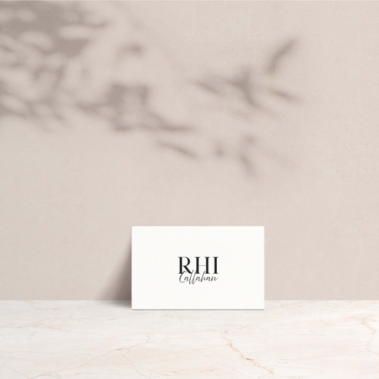 Rhi Wedding Tent Fold Place Cards - The Ivy Collection | Luxury Wedding Stationery