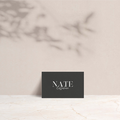 Rhi Wedding Tent Fold Place Cards - The Ivy Collection | Luxury Wedding Stationery