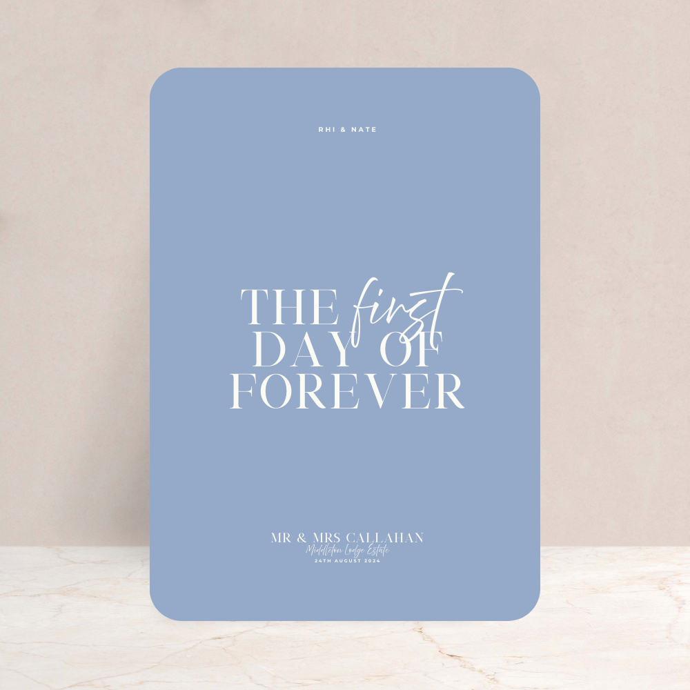 Rhi Wedding Sign - The Ivy Collection | Luxury Wedding Stationery