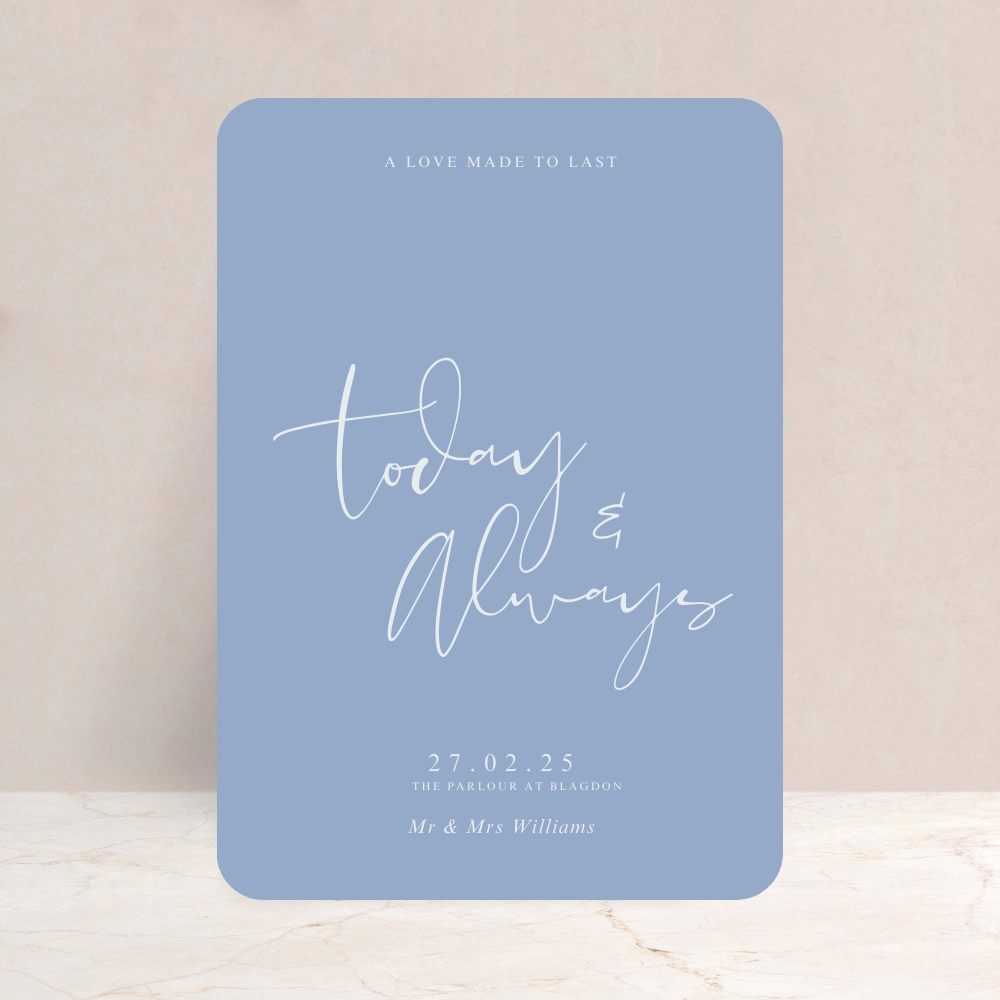 Ebony Wedding Sign