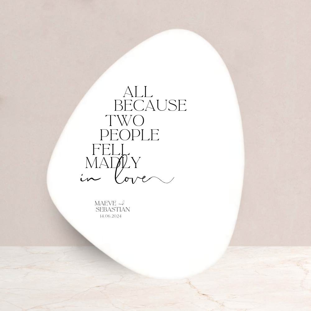 MAEVE Madly in Love Wedding Sign - The Ivy Collection | Luxury Wedding Stationery
