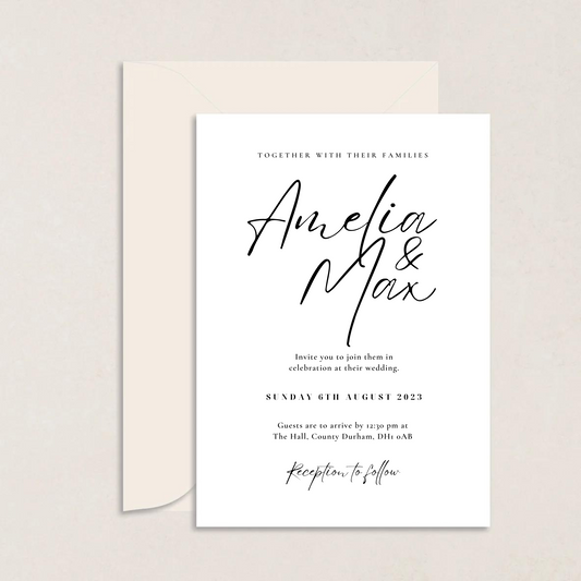 Amelia Wedding Invitations