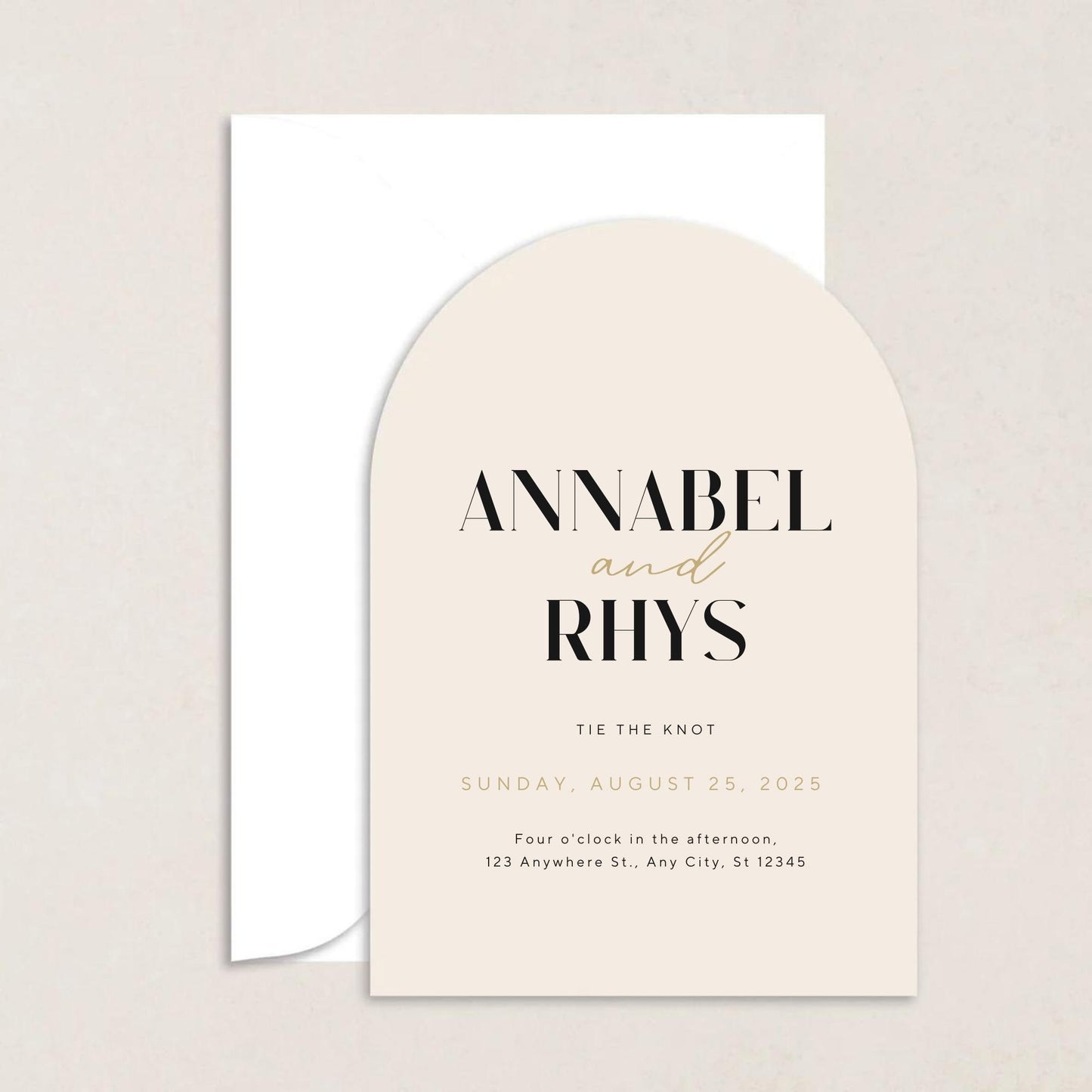 ANNABEL Wedding Invitations - Wedding Invitations available at The Ivy Collection | Luxury Wedding Stationery