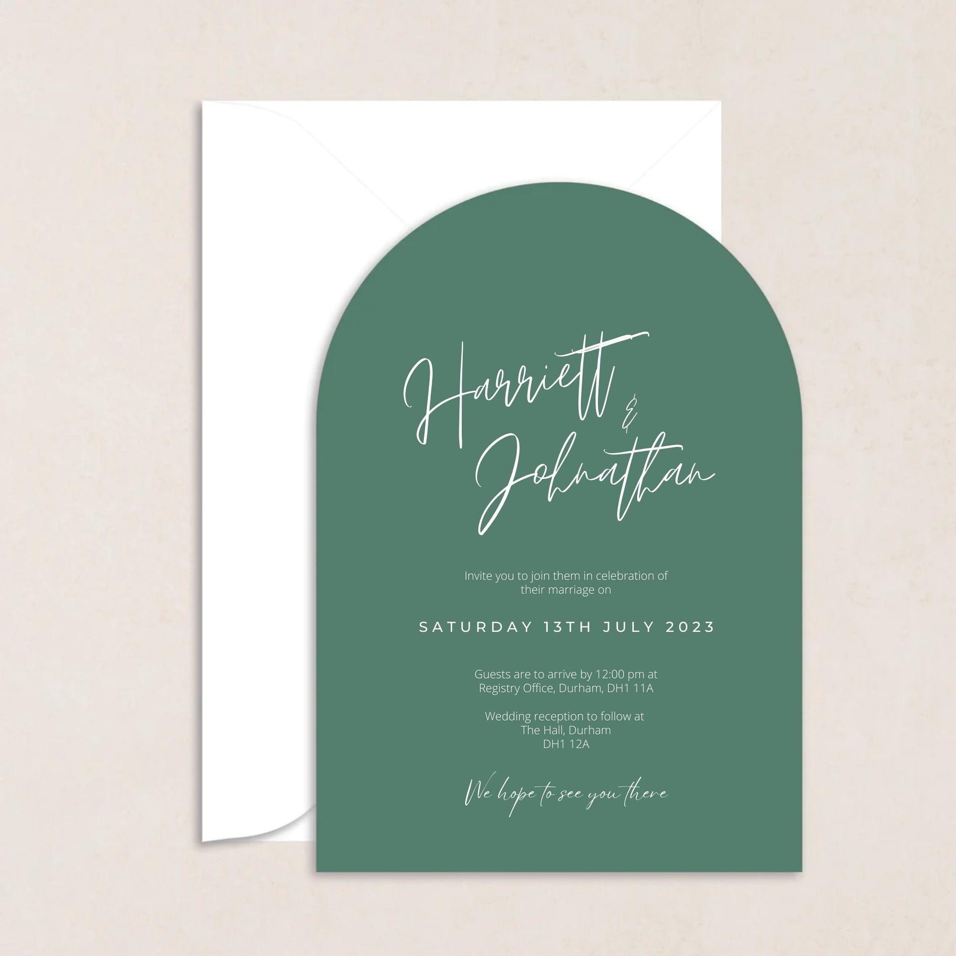 Harriett Wedding Invitations - Wedding Invitations available at The Ivy Collection | Luxury Wedding Stationery