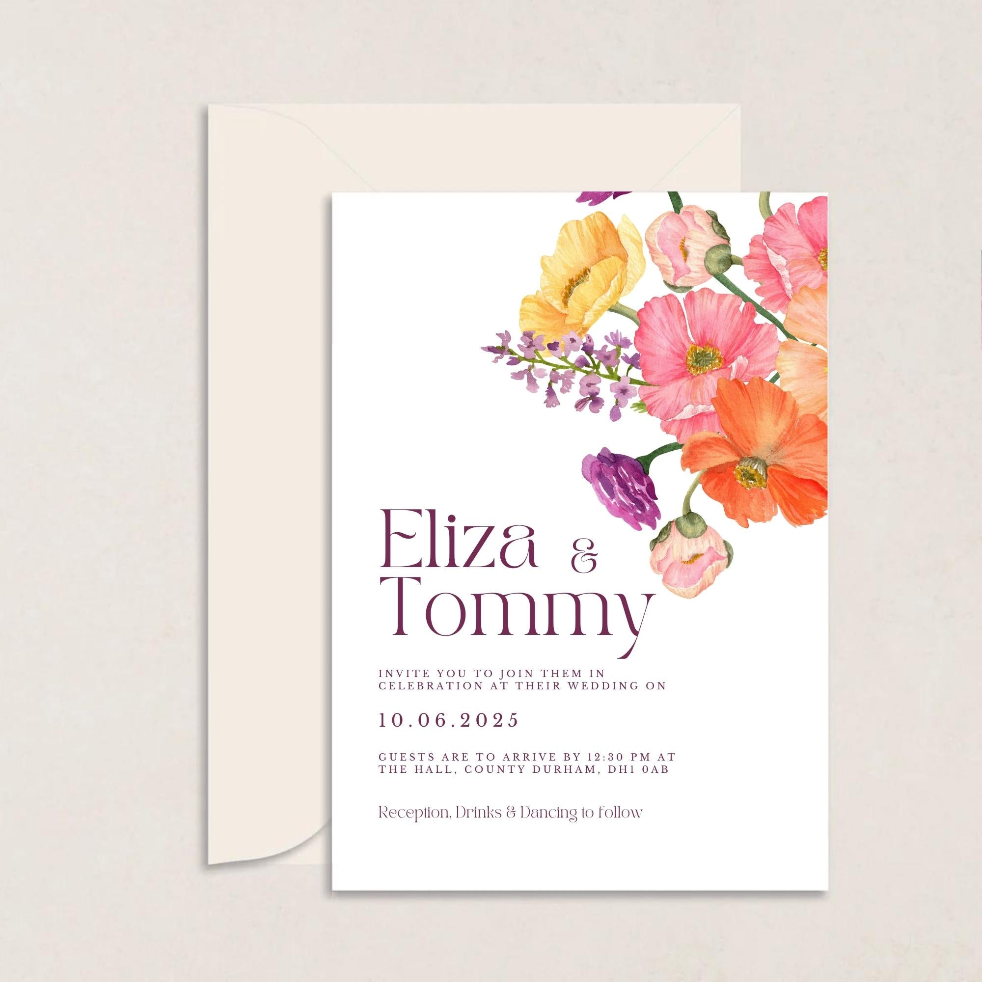 Eliza Wedding Invitations
