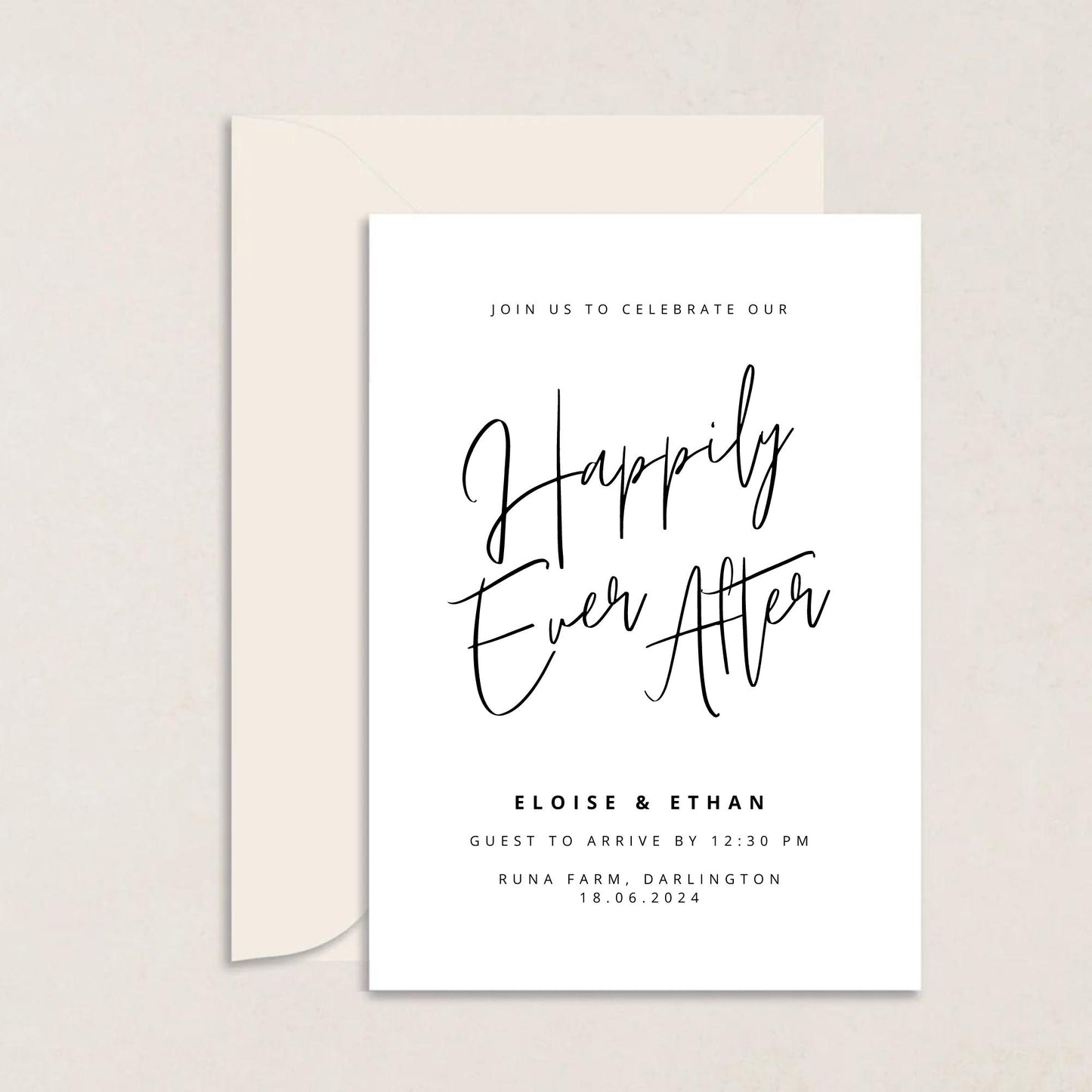 ELOISE Wedding Invitations - Wedding Invitations available at The Ivy Collection | Luxury Wedding Stationery