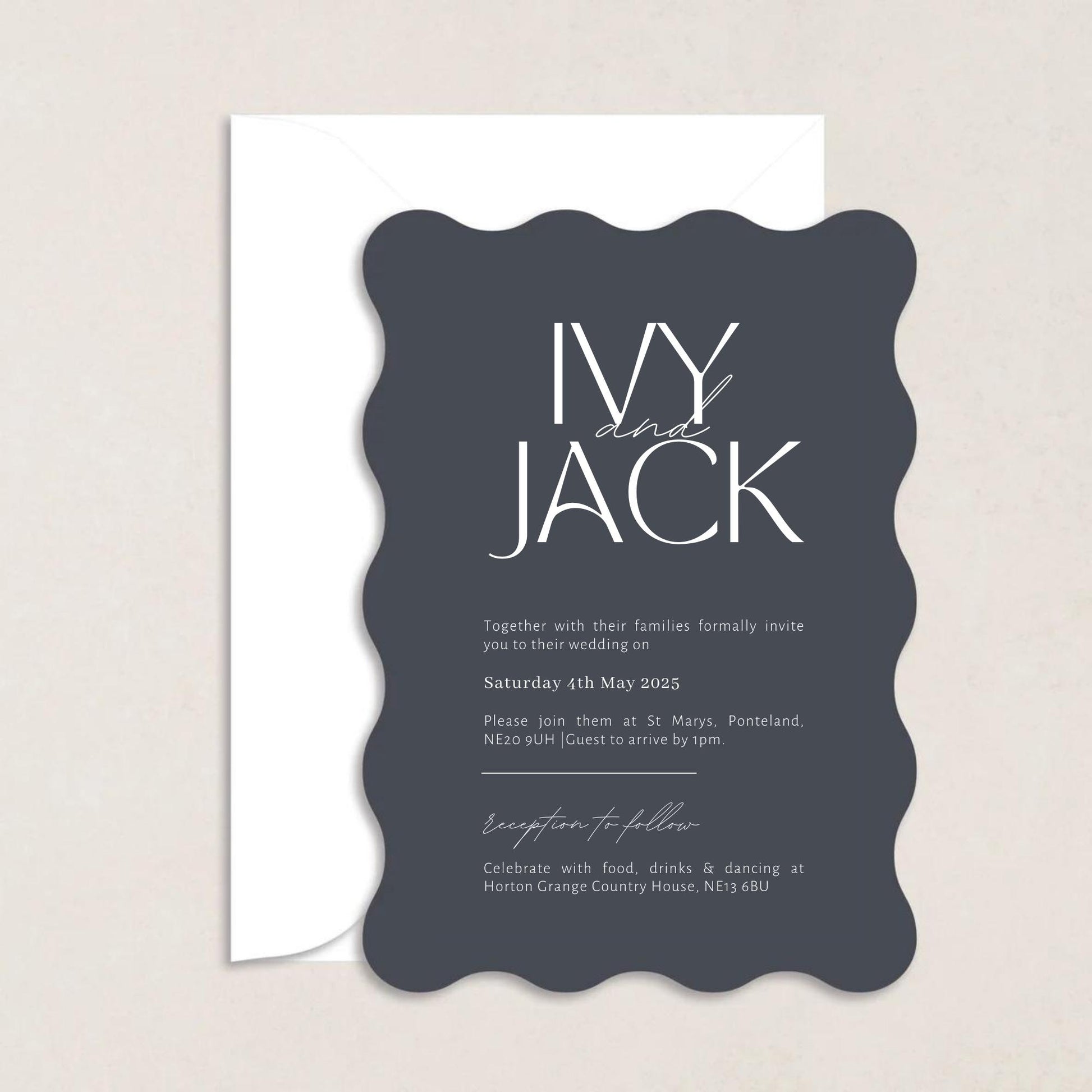 Ivy Wedding Invitations - Wedding Invitations available at The Ivy Collection | Luxury Wedding Stationery