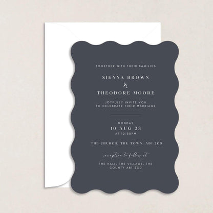 Sienna Wedding Invitations - Wedding Invitations available at The Ivy Collection | Luxury Wedding Stationery