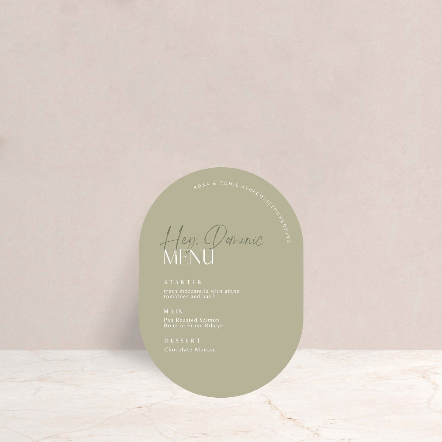 ELOISE Wedding Menu - Wedding Menu available at The Ivy Collection | Luxury Wedding Stationery