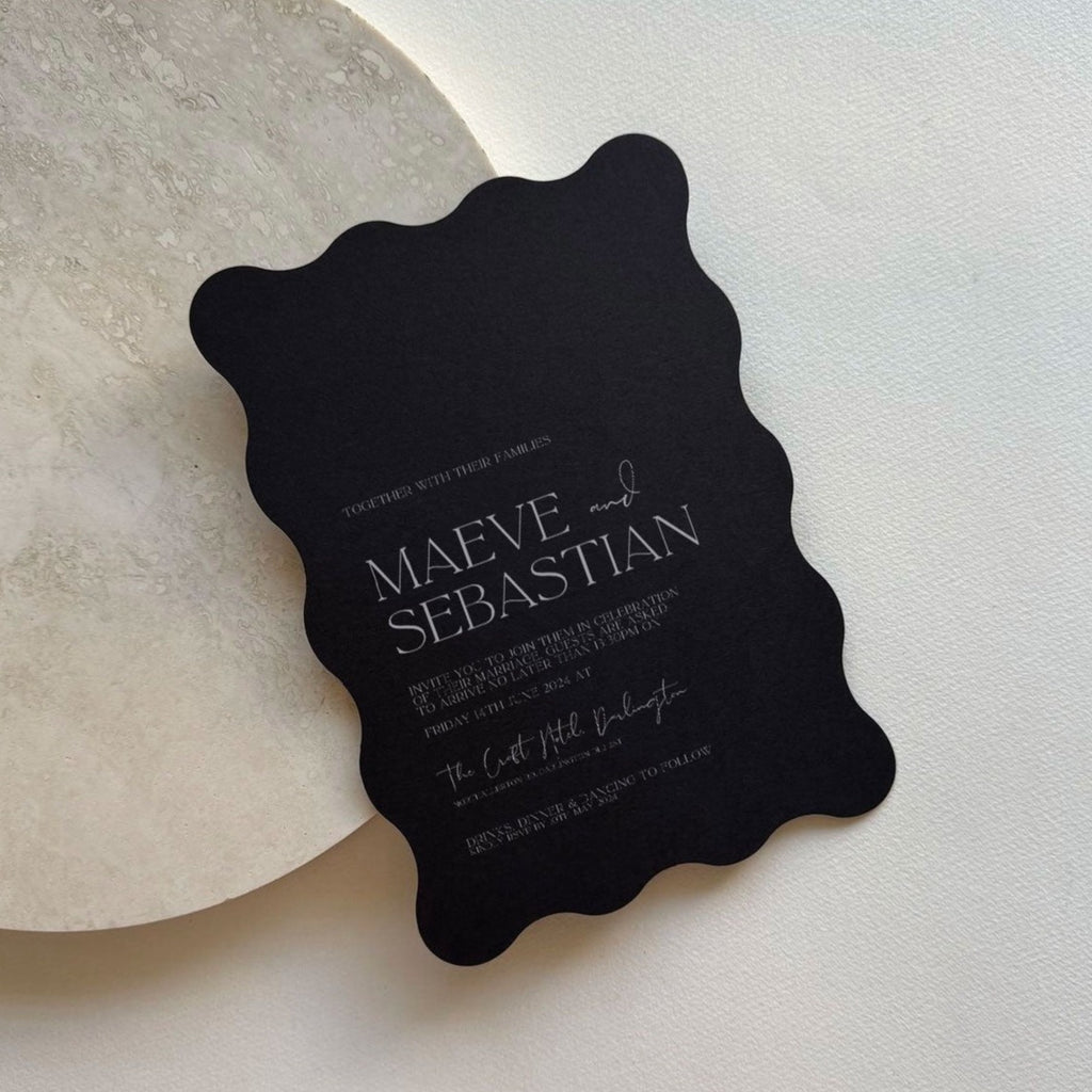 Maeve Wedding Invitations - The Ivy Collection | Luxury Wedding Stationery
