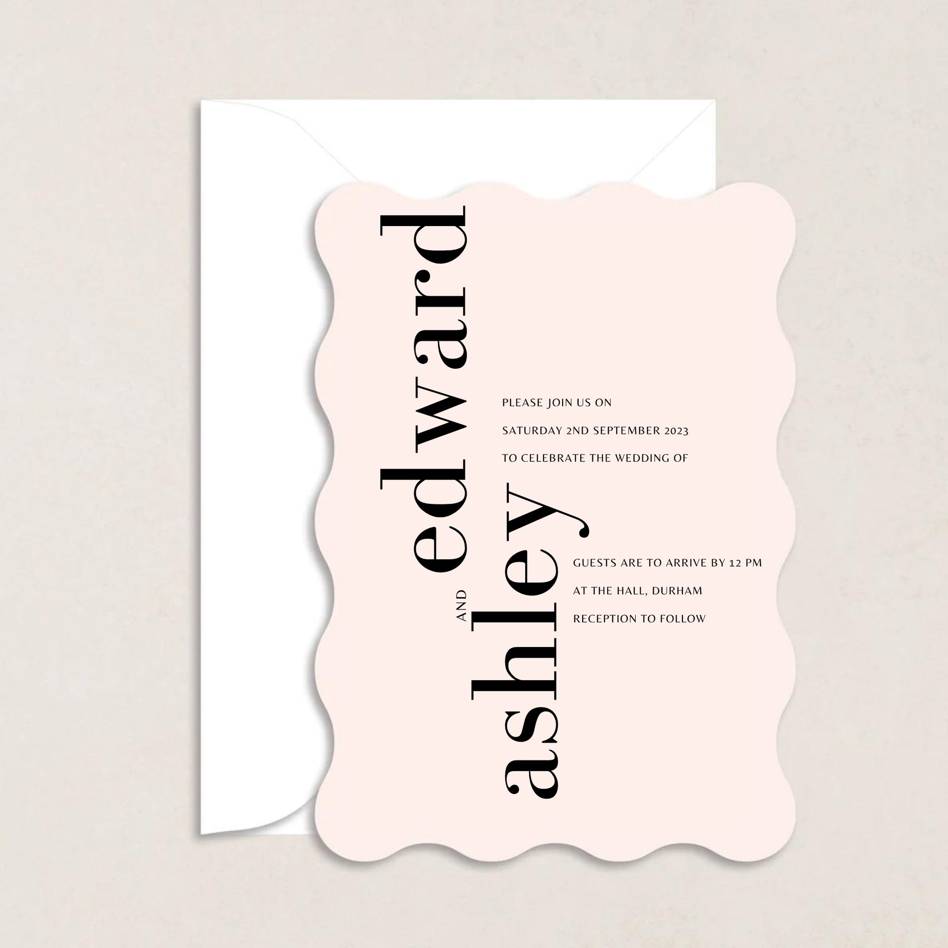 ASHLEY Wedding Invitations - Wedding Invitations available at The Ivy Collection | Luxury Wedding Stationery