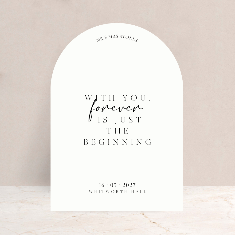 Grace Wedding Sign