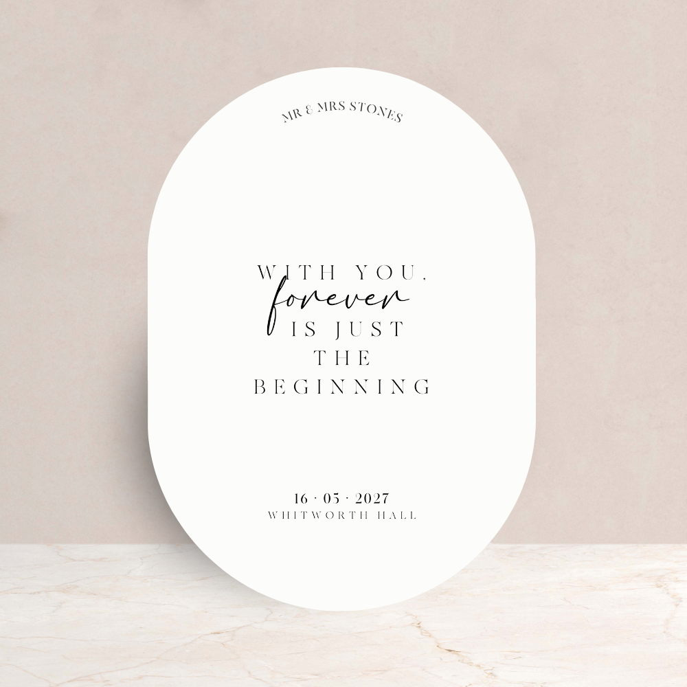Grace Wedding Sign
