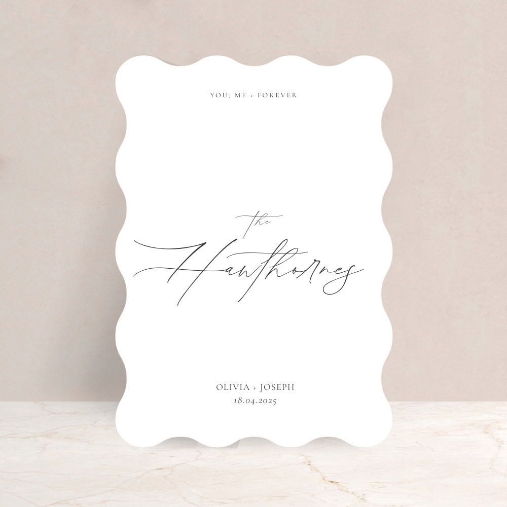 Olivia Wedding Sign